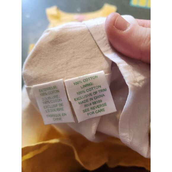 Lilly Pulitzer Jacqueline Shift Dress Sunglow Yellow Size 00 - Picture 4 of 6